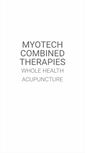 Mobile Screenshot of myotechtherapies.com